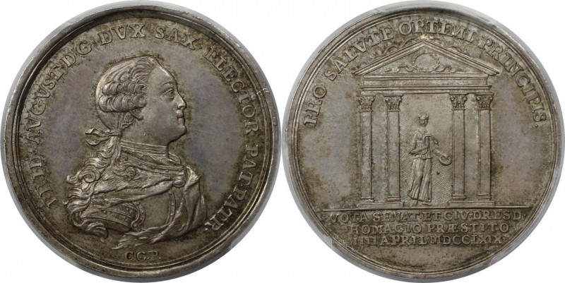 Altdeutsche Münzen und Medaillen, SACHSEN - ALBERTINE. Friedrich August III. (I....