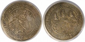 Altdeutsche Münzen und Medaillen, SACHSEN - ALTENBURG. Johann Philipp und seine drei Brüder (1603-1625).1 Taler 1623, Silber. Dav. 7369. PCGS AU-50