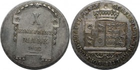 Altdeutsche Münzen und Medaillen, SCHAUMBURG-LIPPE, GRAFSCHAFT, SEIT 1807 FÜRSTENTUM. Georg Wilhelm unter Vormundschaft des Grafen Ludwig von Wallmode...