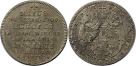 Altdeutsche Münzen und Medaillen, Würzburg-Bistum. Adam Friedrich von Seinsheim (1755-1779). Sterbegroschen 1779, Silber. Slg. Piloty 1277. Vorzüglich...