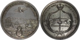 Altdeutsche Münzen und Medaillen, MEDAILLEN UND JETONS. EMDEN STADT. Säkularfest des 40er Kollegiums. Medaille ND (graviert 1784), von B. C. v. Calker...