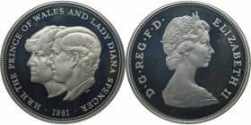 Europäische Münzen und Medaillen, Großbritannien / Vereinigtes Königreich / UK / United Kingdom. Königliche Hochzeit von Prinz Charles und Lady Diana....