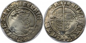 Europäische Münzen und Medaillen, Großbritannien / Vereinigtes Königreich / UK / United Kingdom. Henry VIII. 1/2 Groat ND (1526-1532), Canterbury. Sil...