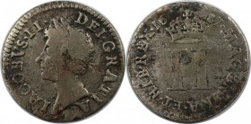 Europäische Münzen und Medaillen, Großbritannien / Vereinigtes Königreich / UK / United Kingdom. James II. (1685-1688). 2 Pence 1687, Silber. KM 454. ...