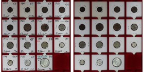 Europäische Münzen und Medaillen, Lots und Samllungen. Niederlande / Netherlands. Lot von 15 Münzen (1940-1944). 2х1/2 Cent 1940, 1х1 Cent 1940, 2х1 C...