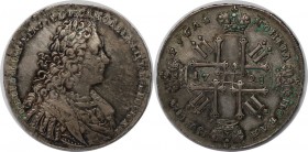 Russische Münzen und Medaillen, Peter II (1727-1729). Rubel 1728, Silber. Bitkin 53. Sehr schön-vorzüglich