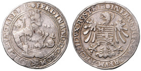 FERDINAND I (1526 - 1564)&nbsp;
1 Thaler, 1546, Kutná Hora, minc. Lídl a Podivický, 28,45g, Hal 40&nbsp;

VF | VF