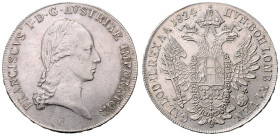 FRANCIS II / I (1792 - 1806 - 1835)&nbsp;
1 Thaler, 1824, C, 28,03g, Früh 177&nbsp;

EF | EF , drobné rysky | hairlines