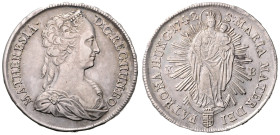 MARIA THERESA (1740 - 1780)&nbsp;
1 Thaler, 1742, KB, 28,69g, Früh 1042&nbsp;

VF | VF