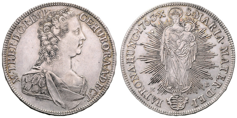 MARIA THERESA (1740 - 1780)&nbsp;
1 Thaler, 1763, KB, 27,95g, Früh 1063&nbsp;
...