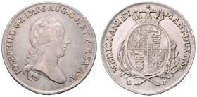JOSEPH II (1765 - 1790)&nbsp;
Scudo, 1785, L B, 22,94g, Früh 1457&nbsp;

VF | VF