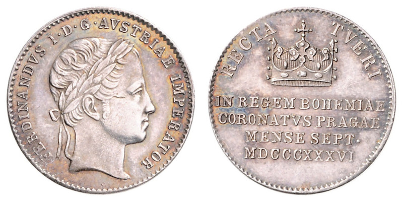 FERDINAND V / I (1835 - 1848)&nbsp;
Silver Jeton Silver Jeton Coronation of Fer...