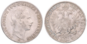 FRANZ JOSEPH I (1848 - 1916)&nbsp;
1 Thaler, 1858, M, 18,46g, Früh 1399&nbsp;

EF | EF
