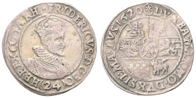 FREDERICK V of PALATINATE (1919 - 1920)&nbsp;
24 Kreuzer, 1620, Kutná Hora, 7,23g, Hal 667&nbsp;

VF | VF