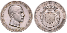 COUDENHOVE RONSPERG&nbsp;
Silver Medal Jan Coudenhove - Kalergi (1893 - 1965), To commemorate the Title Coudenhove-Kalergi of Ronspergheim granted in...