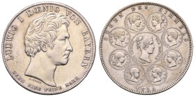 LUDWIG I of BAVARIA (1825 - 1848)&nbsp;
1 Thaler, 1828, 27,96g, Thun 56&nbsp;

VF | VF