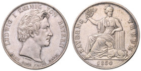 LUDWIG I of BAVARIA (1825 - 1848)&nbsp;
1 Thaler, 1830, 28,02g, Thun 58&nbsp;

VF | VF , vada střížku | planchet defect