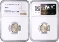 CAROL I (1866 - 1914)&nbsp;
50 Bani, 1914, KM 41&nbsp;

UNC | UNC , NGC MS 63