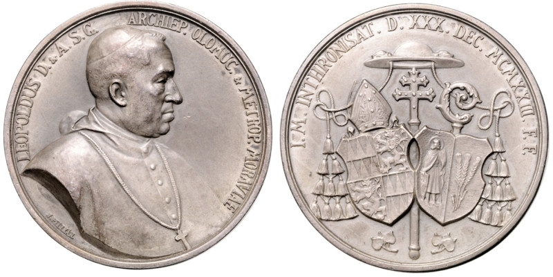 COINS | MEDALS&nbsp;
Silver Medal Archbishopric Olmütz, Dr. Leopold Prečan (Ent...