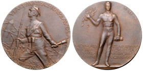 COINS | MEDALS&nbsp;
AE Medal Sports Association Sokol, 1920, 54,84g, 50 mm, J. Šejnost, Bo 117a&nbsp;

EF | EF