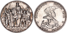 Germany - Empire Prussia 2 Mark 1913 A

KM# 532, J. 109, N# 13477; Silver 11.11 g.; Wilhelm II; 100th Anniversary of the Prussians entering the War ...