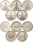 Germany - Third Reich 5 x 2 Reichsmark 1934

KM# 81, AKS# 93, J# 355, N# 7306; Silver., Total weight: 40.00 g.; 1st Anniversary of Nazi Rule - Potsd...