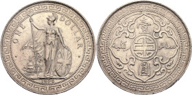 Great Britain 1 Dollar 1898 B

KM# T5, N# 8472; Silver 26.95 g.; Victoria; British Trade Dollar; Bombay Mint; AUNC