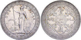 Great Britain 1 Dollar 1911 B

KM# T5, N# 8472; Silver 26.95 g.; Edward VII; British Trade Dollar; Bombay Mint; XF+