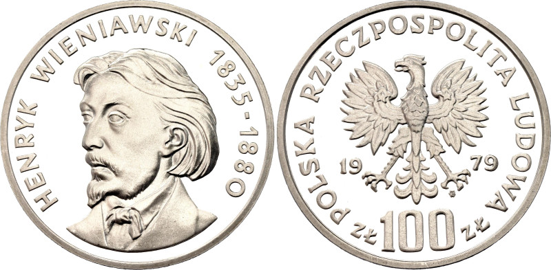 Poland 100 Zlotych 1979 MW

Y# 98, ParM# 284, N# 28258; Silver 16.50 g., Proof...