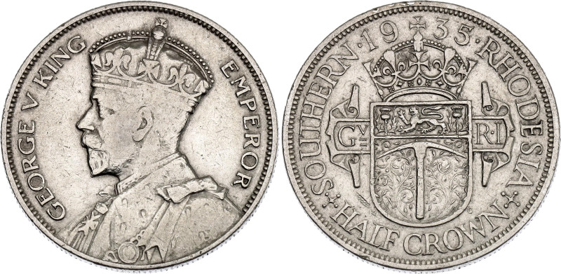 Southern Rhodesia 1/2 Crown 1935

KM# 5, N# 17092; Silver; George V; London Mi...