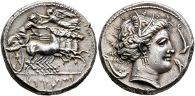 SICILY. Lilybaion (as ‘Cape of Melkart’). Circa 330-305 BC. Tetradrachm (Silver, 27 mm, 17.24 g, 12 h). &#67859;&#67860;&#67852;&#67851;&#67858;&#6785...