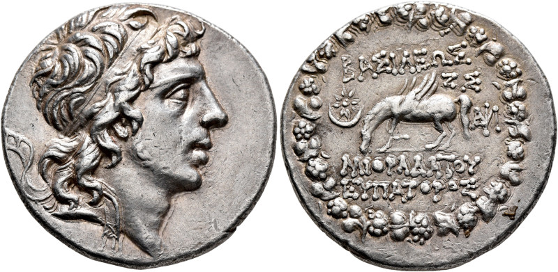 KINGS OF PONTOS. Mithradates VI Eupator, circa 120-63 BC. Tetradrachm (Silver, 3...