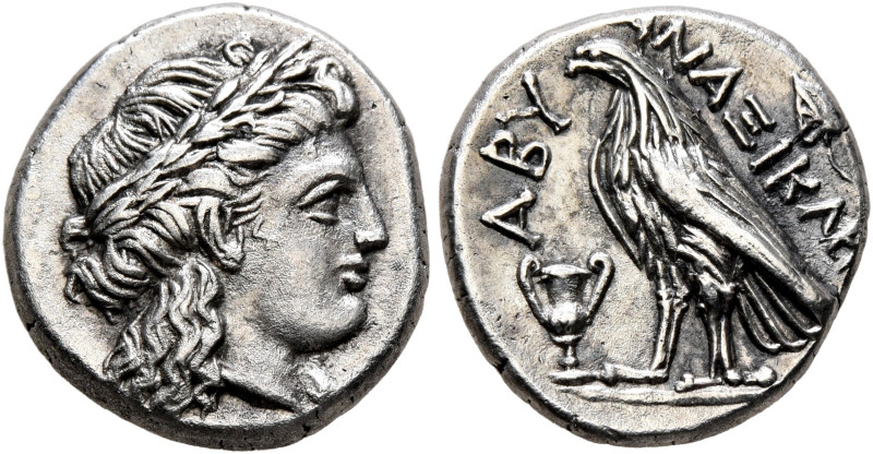 TROAS. Abydos. Circa 350-325 BC. Hemidrachm (Silver, 14 mm, 2.45 g, 6 h), Anaxik...