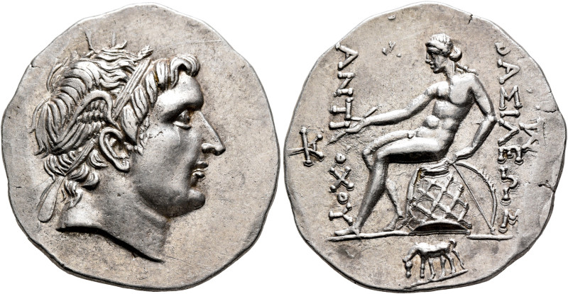 SELEUKID KINGS. Antiochos Hierax, circa 242-227 BC. Tetradrachm (Silver, 33 mm, ...