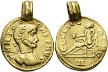 UNCERTAIN GERMANIC TRIBES, Aurum Barbarorum. Late 3rd-early 4th centuries. 'Aureus' (Gold, 20 mm, 5.68 g, 12 h), 'Probus Group G'. Imitating Probus, 2...