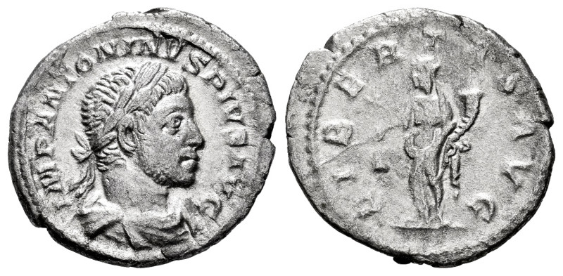 Elagabalus. Denarius. 220-222 d.C. Rome. (Ric-IV 107). (Bmcre-222). (Rsc-92a). A...