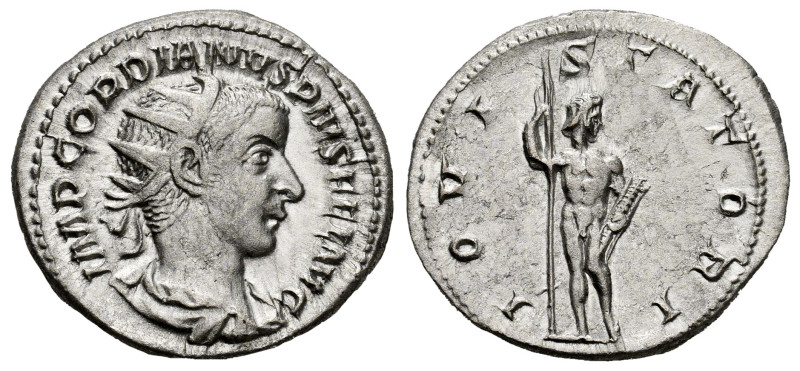 Gordian III. Antoninianus. 241-243 d.C. Rome. (Ric-IV 84). (Rsc-109). Anv.: IMP ...