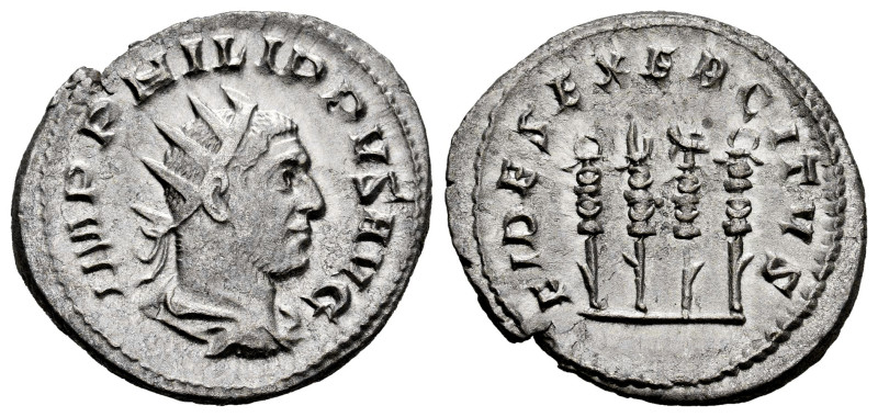 Philip I. Antoninianus. 247-249 d.C. Rome. (Ric-IV 62). (Rsc-50). Anv.: IMP PHIL...