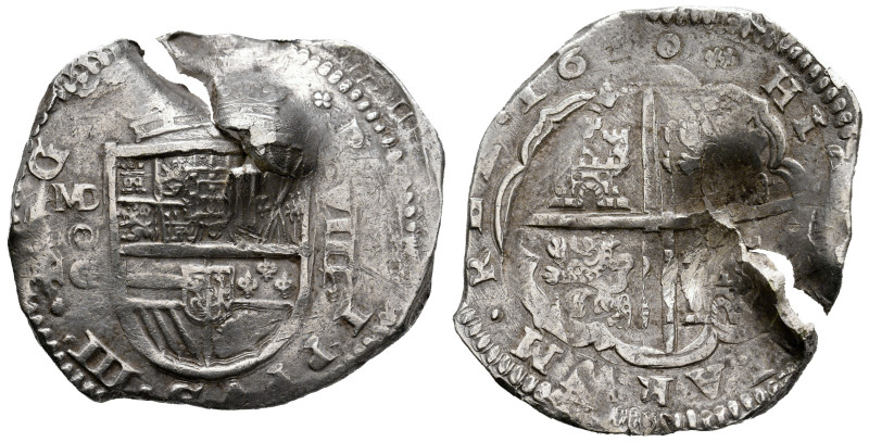 Philip III (1598-1621). 8 reales. 1620. Madrid. G. (Cal-868). (Jarabo-Sanahuja-B...