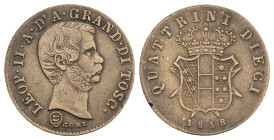 Firenze - Leopoldo II di Lorena (1824-1859) - 10 Quattrini 1858 - 1,68 g

BB

SPEDIZIONE SOLO IN ITALIA - SHIPPING ONLY IN ITALY
