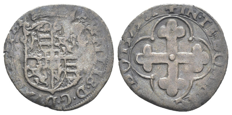 Emanuele Filiberto (1559-1580) - Soldo (II tipo) - gr. 1,41 - Cudazzo#616x

BB...