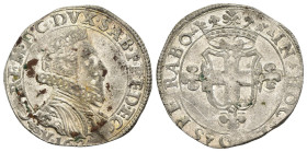 Carlo Emanuele I (1580-1630) - 2 Fiorini 1626 - 4° tipo - D/ sotto al busto V • 1626 • - RARA - Ag e Mi - 6,10 g - MIR 648a

SPL

SPEDIZIONE SOLO ...