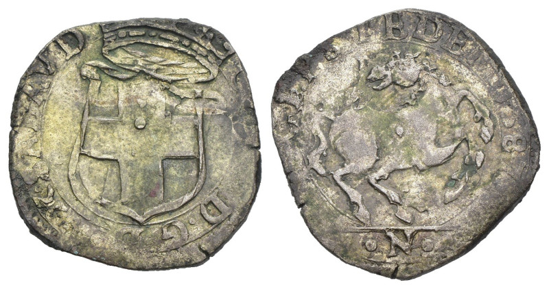 Carlo Emanuele I (1580-1630) - Cavalotto 1587 Nizza - gr. 3,15 - Cudazzo #749c
...