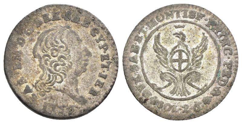 Carlo Emanuele III (1755-1773) - 2,6 soldi 1756 - gr. 2,46 - Montenegro#218

B...