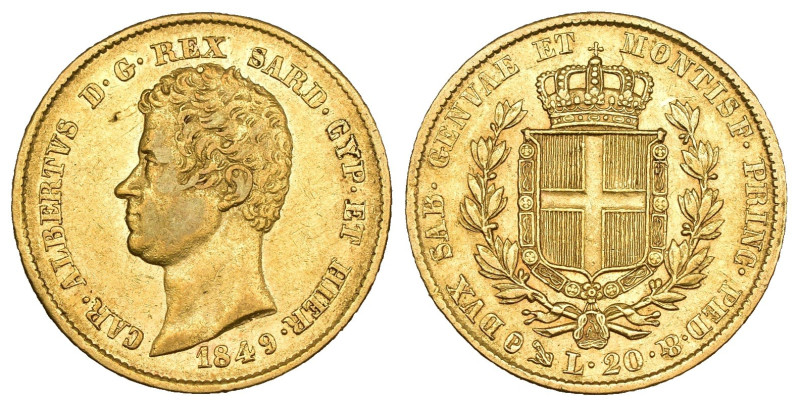 Carlo Alberto (1831-1849) - 20 Lire 1849, Genova - Gig.44 - Au

qSPL

SPEDIZ...