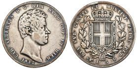Carlo Alberto (1831-1849) - 5 Lire 1832 Torino - Ag - Gigante 56

BB

SPEDIZIONE SOLO IN ITALIA - SHIPPING ONLY IN ITALY