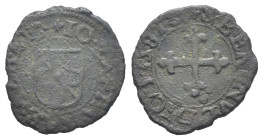 Giovanni Battista Savoia-Racconigi (1581-1582) - Montanaro - Quarto di soldo 1581 - gr. 0,86 - MIR #89

MB

SPEDIZIONE SOLO IN ITALIA - SHIPPING O...
