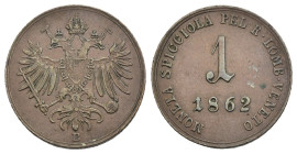 Francesco Giuseppe I d'Asburgo Lorena (1848-1866) - 1 Soldo 1862 Kremnitz - Cu - Gigante 44

BB

SPEDIZIONE SOLO IN ITALIA - SHIPPING ONLY IN ITAL...