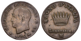 Napoleone I, Re d'Italia (1805-1814) - 3 Centesimi 1809 - Milano - Cu

BB

SPEDIZIONE SOLO IN ITALIA - SHIPPING ONLY IN ITALY