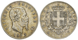 Vittorio Emanuele II (1861-1878) - 5 Lire 1875 Milano - Ag - Gig. 49

qBB

SPEDIZIONE SOLO IN ITALIA - SHIPPING ONLY IN ITALY
